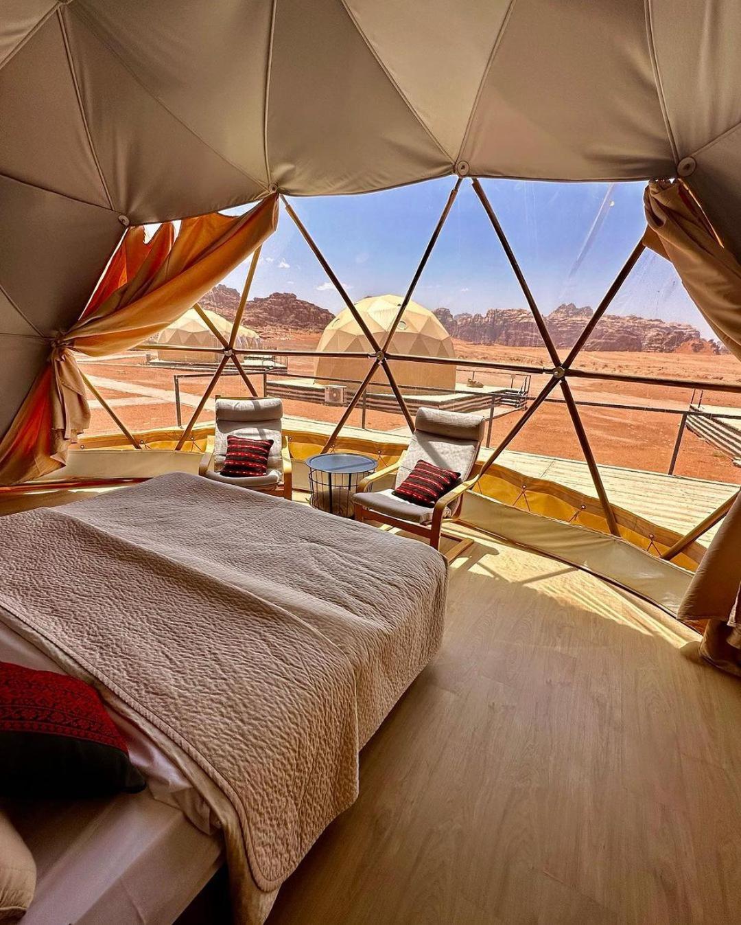 Wadi Rum Sunset Camp Bagian luar foto