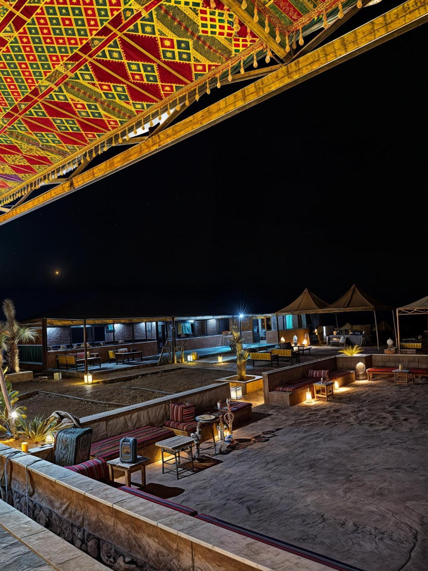 Wadi Rum Sunset Camp Bagian luar foto