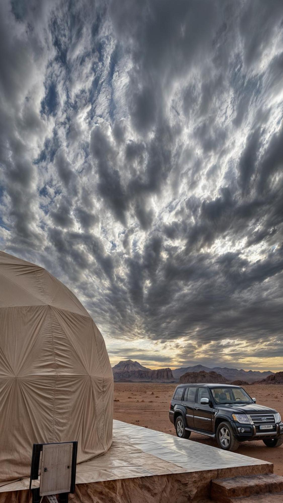Wadi Rum Sunset Camp Bagian luar foto