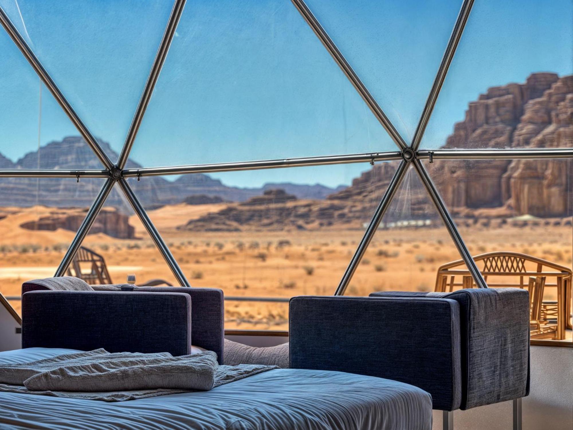 Wadi Rum Sunset Camp Bagian luar foto